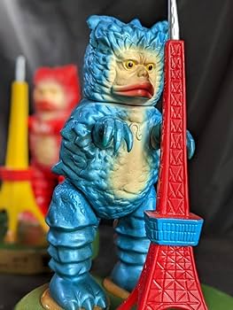 Amazon | 東京タワーガラモン赤青（M1号）台座付ソフビフィギュア2